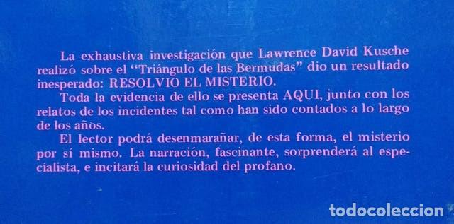 Libros de segunda mano: EL MISTERIOSO TRIANGULO DE LAS BERMUDAS --- SOLUCIONADO - Foto 2