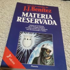 Libros de segunda mano: MATERIA RESERVADA JJ BENITEZ LOS OTROS MUNDOS NUEVO
