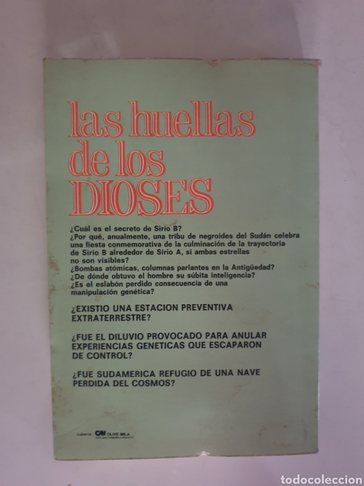 Libros de segunda mano: LAS HUELLAS DE LOS DIOSES. WALTER A. FUCHS E.D ATE - Foto 2