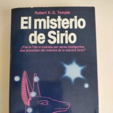 Libros de segunda mano: EL MISTERIO DE SIRIO ROBERT K.G. TEMPLE ED. MARTINEZ ROCA 1982. Lote 354844463
