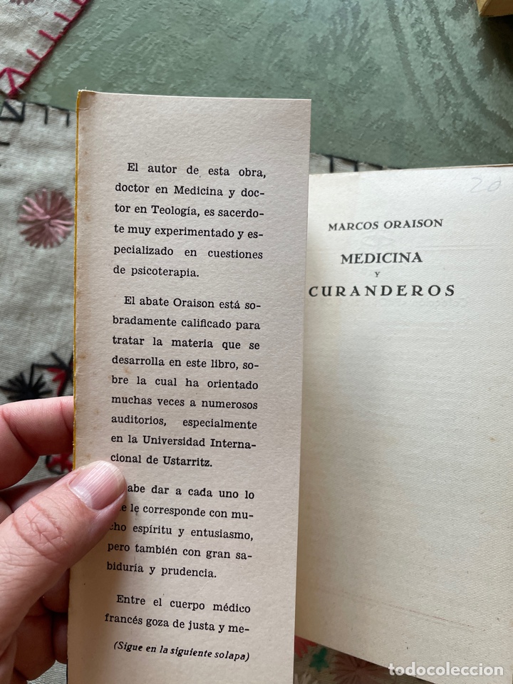 Libros de segunda mano: Medicina y curanderos (M. ORAISON) - Foto 2