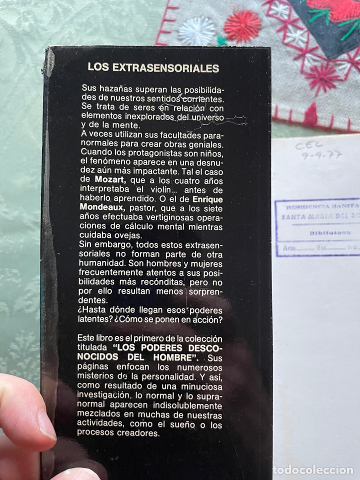 Libros de segunda mano: Los extrasensoriales (ediciones 29) - Foto 3