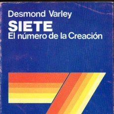 Libros de segunda mano: DESMOND VARLEY : SIETE EL NÚMERO DE LA CREACIÓN (LIDIUN, BUENOS AIRES, 1979). Lote 363186590