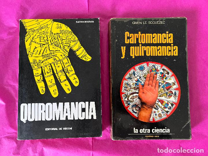 Libros de segunda mano: 2 LIBROS DE CARTOMANCIA Y QUIROMANCIA - Foto 1