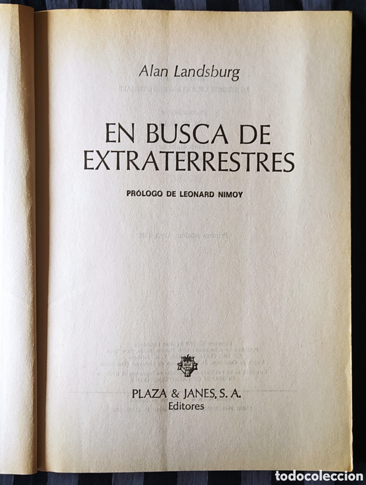 Libros de segunda mano: LIBRO EN BUSCA DE EXTRATERRESTRE 1981 - Foto 3