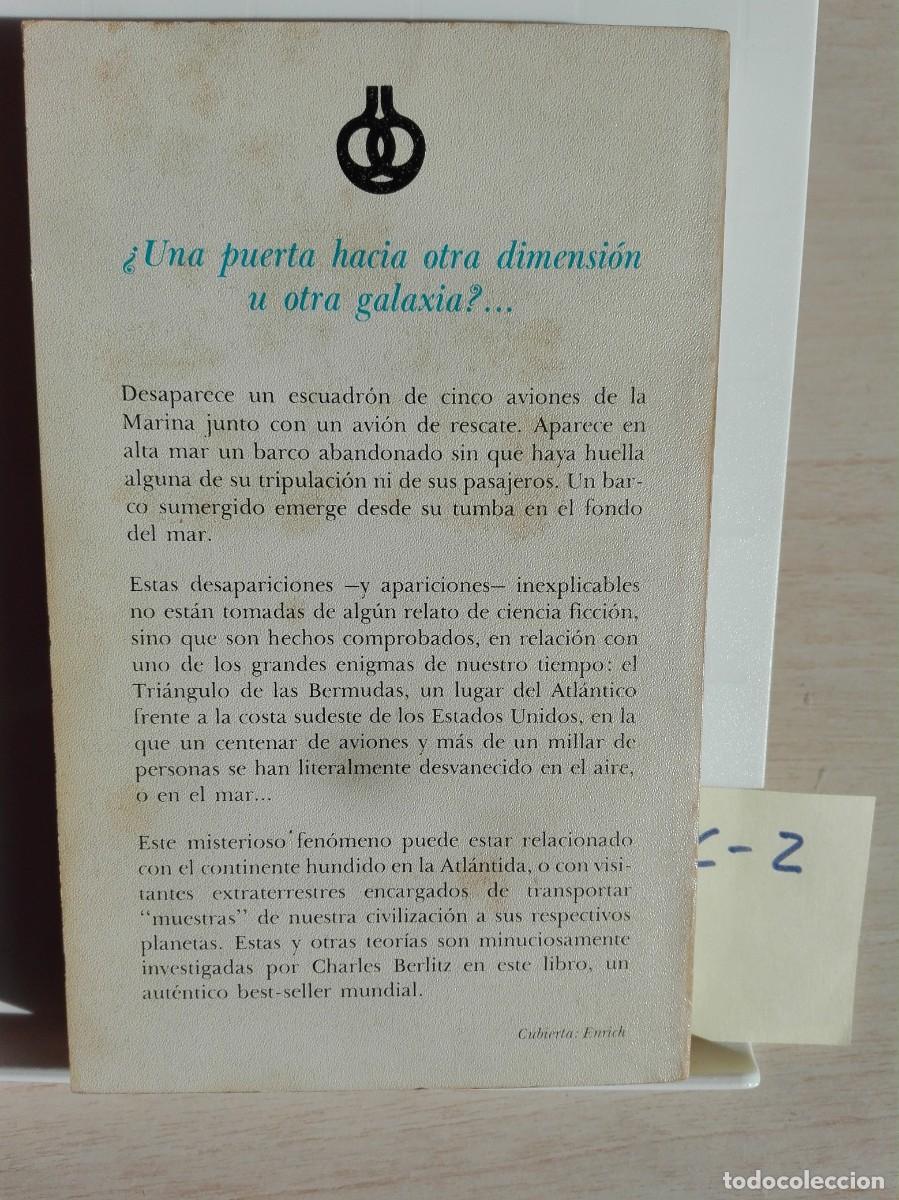 Libros de segunda mano: EL TRIANGULO DE LAS BERMUDAS CHARLES BERLITZ (C2-A) - Foto 2