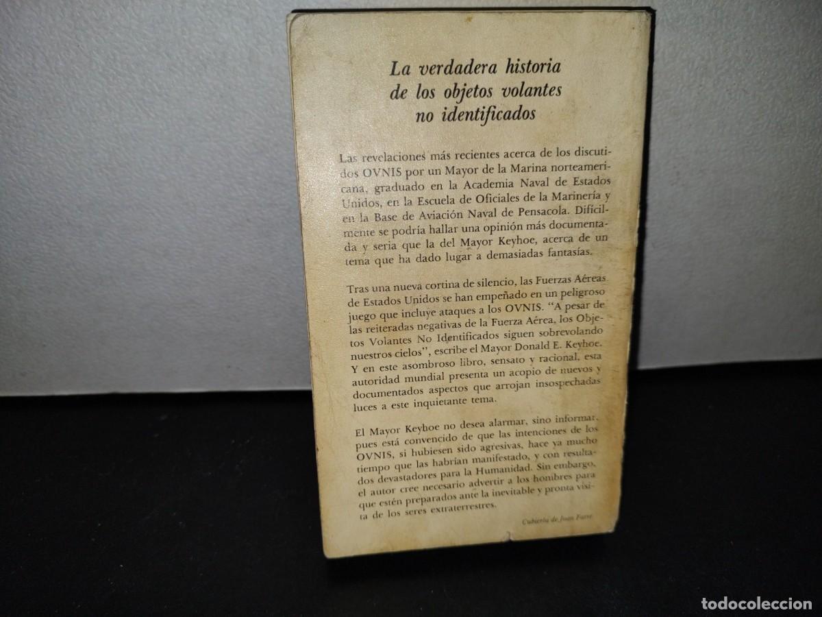 Libros de segunda mano: 56- LOS DESCONOCIDOS DEL ESPACIO - MAYOR DONALD E. KEYHOE - 1976 - Foto 3