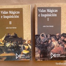 Libros de segunda mano: VIDAS MÁGICAS E INQUISICIÓN (JULIO CARO BAROJA). Lote 398271324