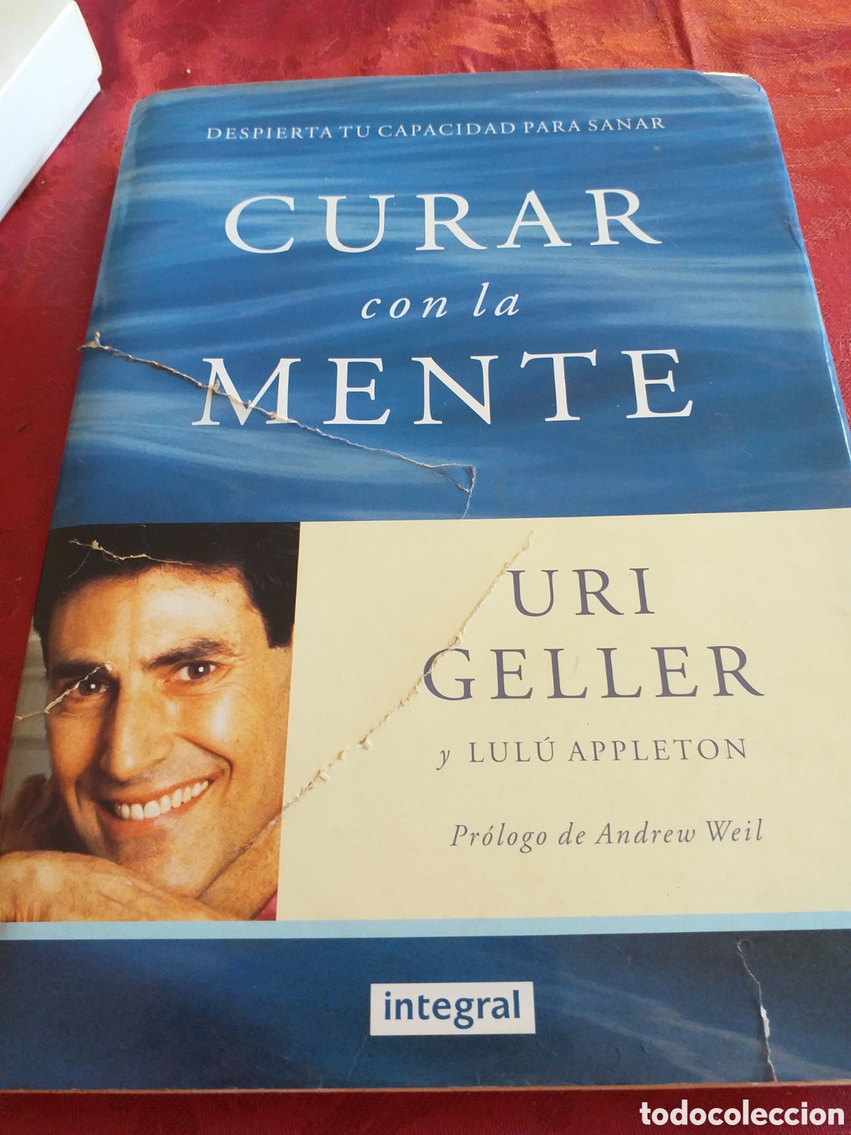 Libros de segunda mano: Curar con la mente Uri Geller - Foto 2