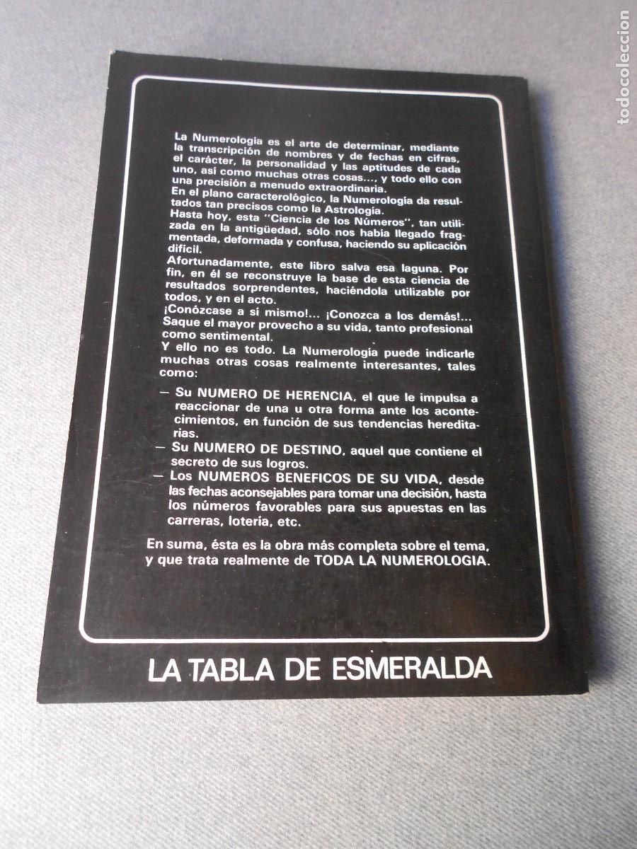 Libros de segunda mano: TODA LA NUMEROLOGIA - Foto 7