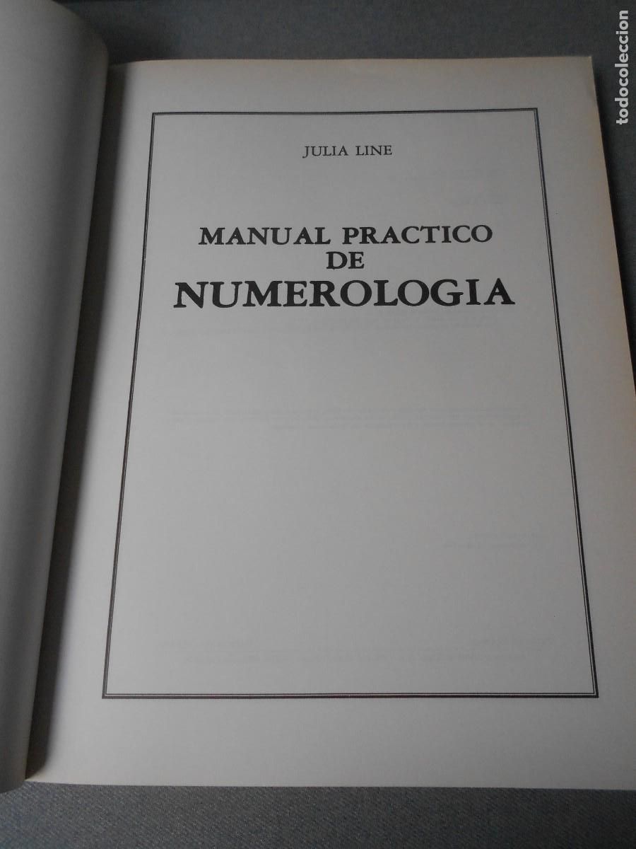 Libros de segunda mano: MANUAL PRACTICO DE NUMEROLOGIA - Foto 3
