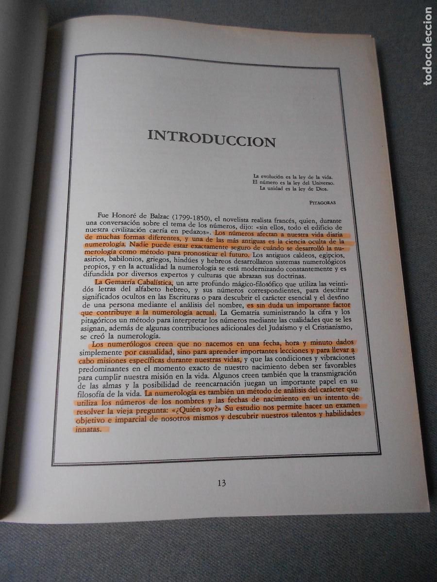 Libros de segunda mano: MANUAL PRACTICO DE NUMEROLOGIA - Foto 4