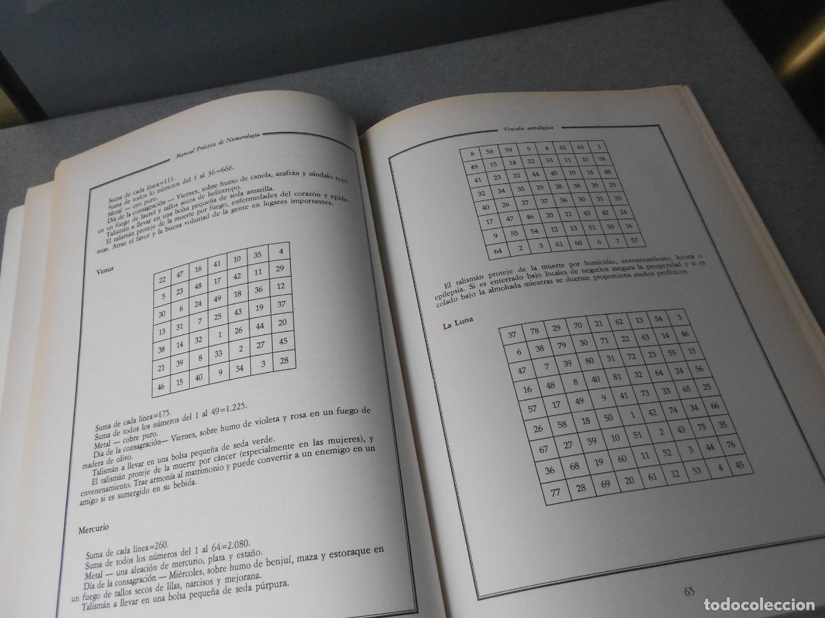 Libros de segunda mano: MANUAL PRACTICO DE NUMEROLOGIA - Foto 8