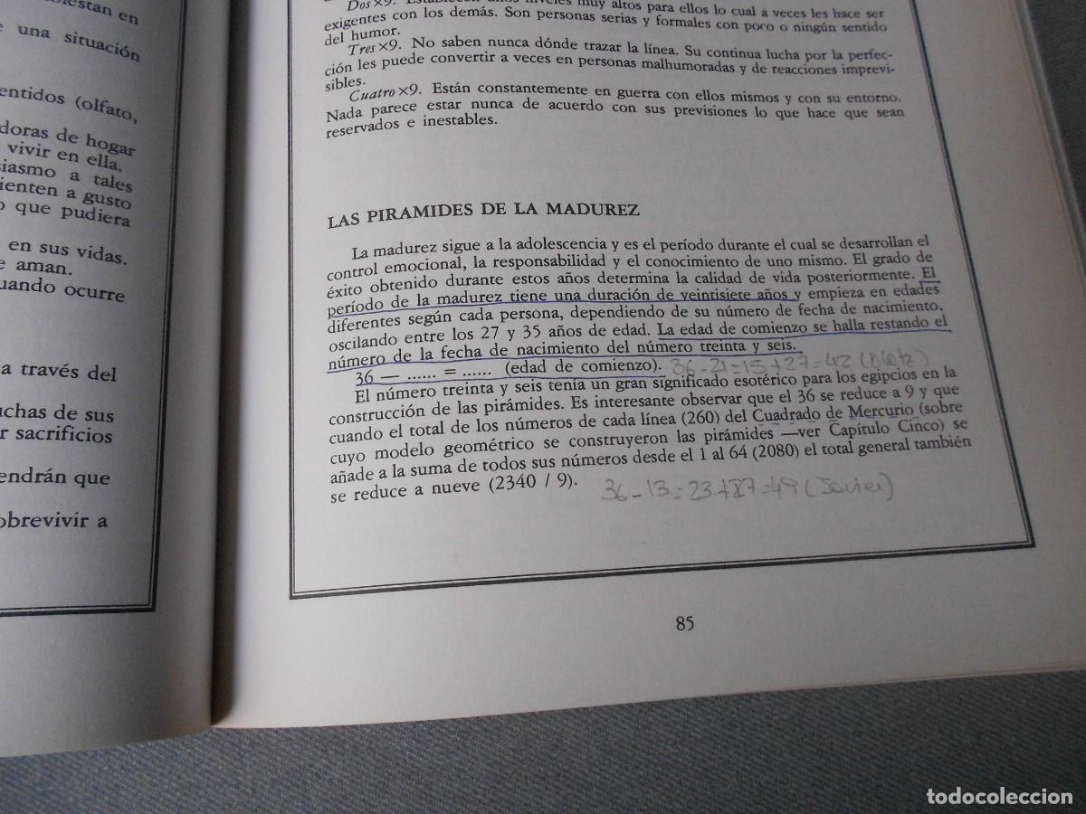 Libros de segunda mano: MANUAL PRACTICO DE NUMEROLOGIA - Foto 10