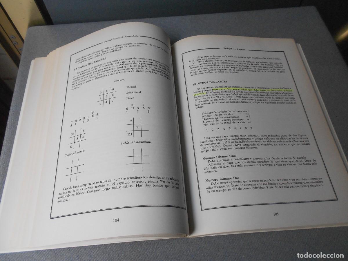 Libros de segunda mano: MANUAL PRACTICO DE NUMEROLOGIA - Foto 11