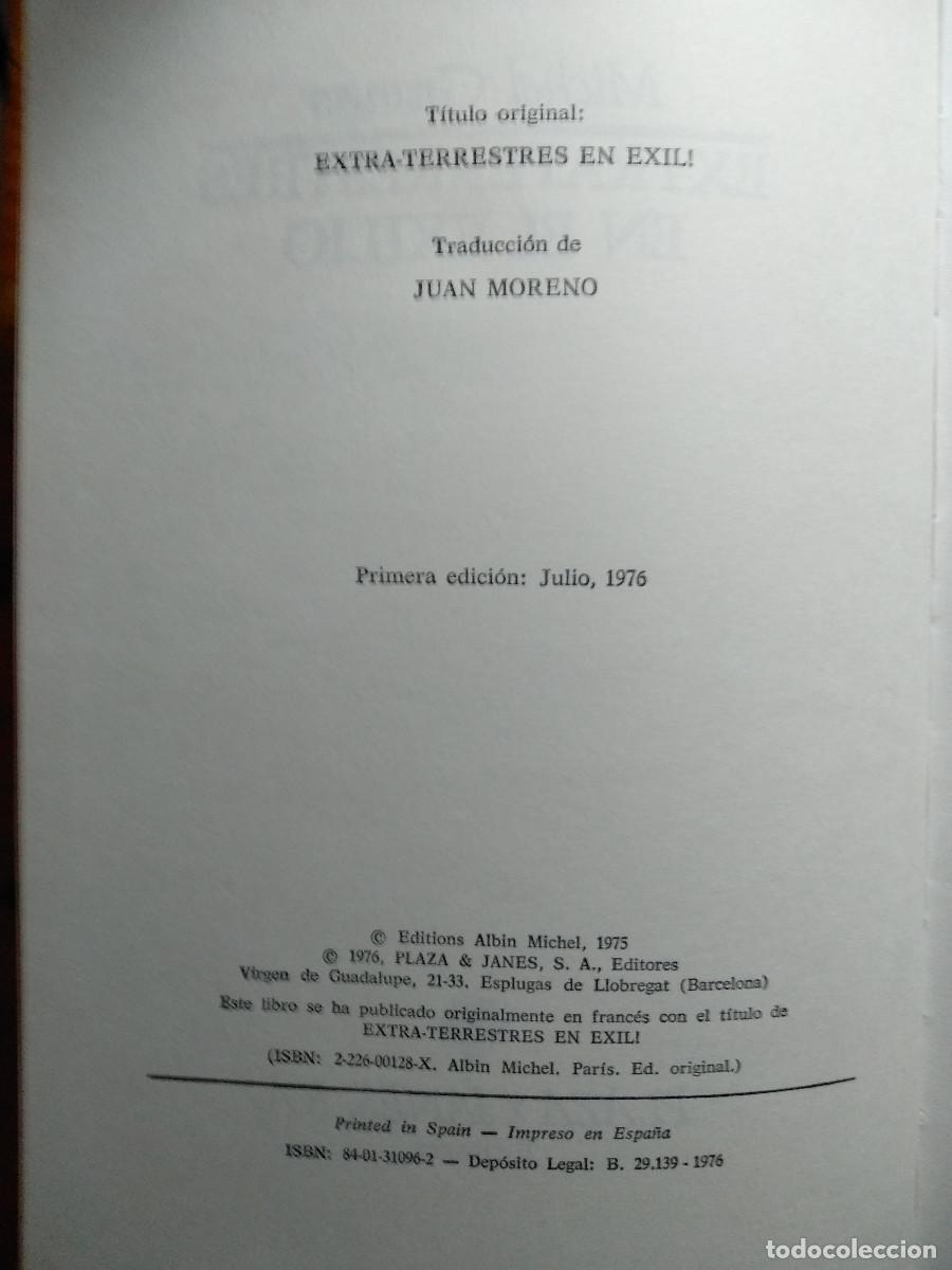 Libros de segunda mano: EXTRATERRESTRES EN EL EXILIO, Michel Granger - Foto 2