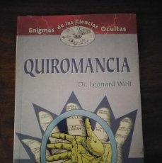 Libros de segunda mano: QUIROMANCIA. LEONARD WOLF. PRECINTADO.
