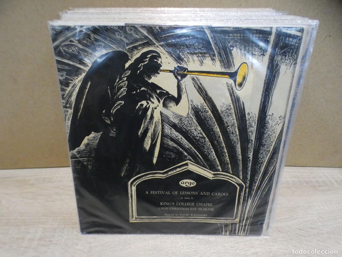 Libros de segunda mano: CAJJ236 LP UK MUY ANTIGUO BUEN ESTADO WILCOX FESTIVAL LESSONS CAROLS