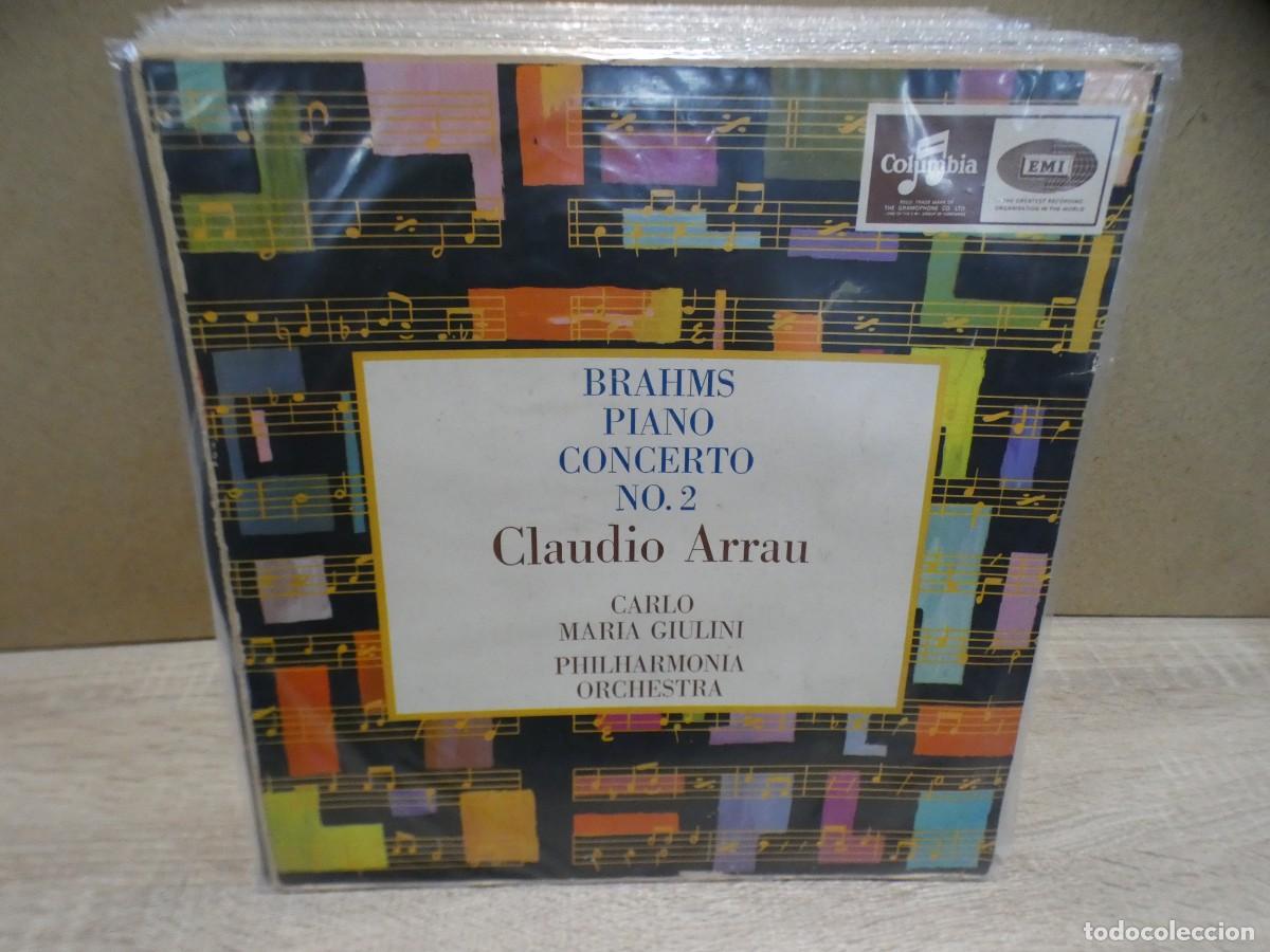Libros de segunda mano: CAJJ236 LP UK MUY ANTIGUO ESTADO OK CLASICA Y SIMILARES CONCIERTO PIANO BRAHMS 2 CLAUDIO ARRAU