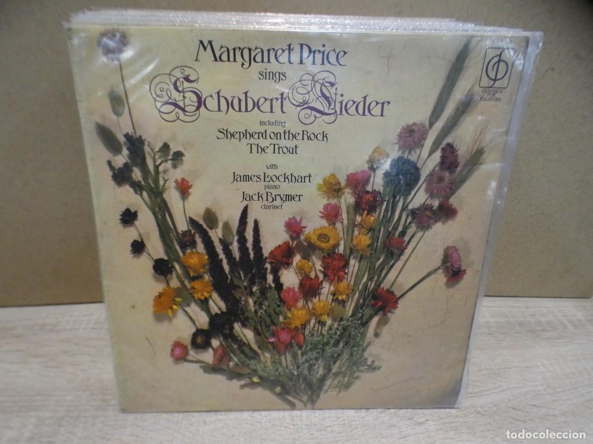 Libros de segunda mano: CAJJ236 LP UK MUY ANTIGUO ESTADO OK CLASICA Y SIMILARES MARGARET PRCE CANTA A SCHUBERT