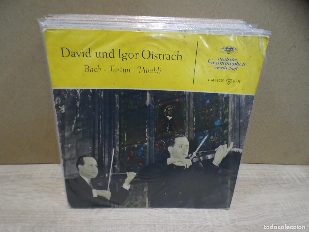 Libros de segunda mano: CAJJ236 LP UK MUY ANTIGUO ESTADO OK CLASICA Y SIMILARES DAVID E IGOR OISTRACH BACH TARTINI VIVALDI