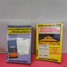 Libros de segunda mano: OVNI EL ARCHIVO DE LA CIA,FABER KAISER.