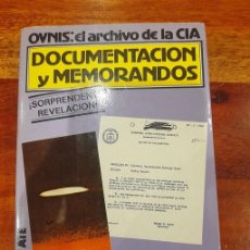 Libros de segunda mano: OVNIS: LOS ARCHIVOS DE LA CIA. ANDREAS FABER KAISER