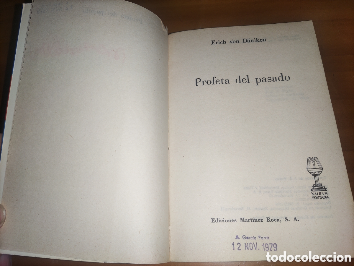Libros de segunda mano: Profeta del Pasado. - Foto 6