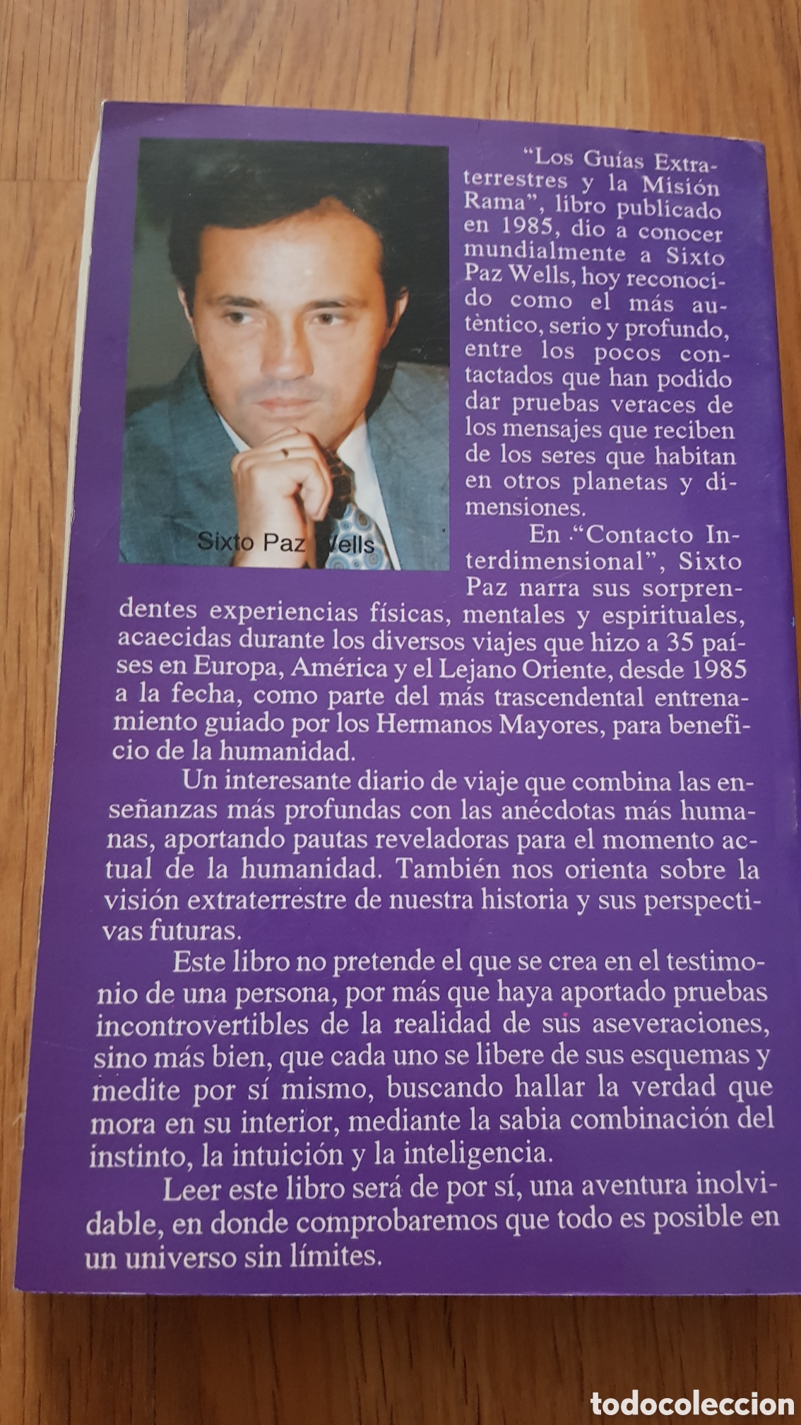 Libros de segunda mano: Contacto interdimensional. Sexto paz - Foto 2