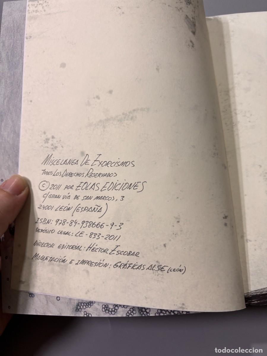 Libros de segunda mano: MISCELANEA DE EXORCISMOS. EOLAS EDICIONES. LEON, 2011. - Foto 3