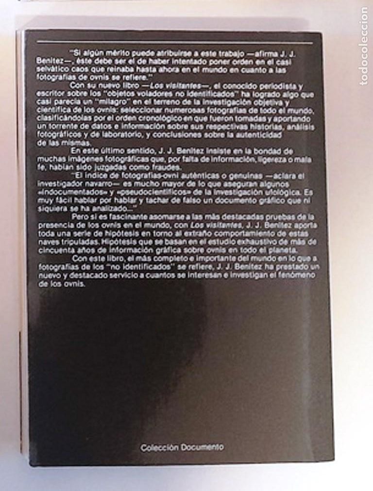 Libros de segunda mano: Ufologia. Los Visitantes. J.J.BENITEZ - Foto 3