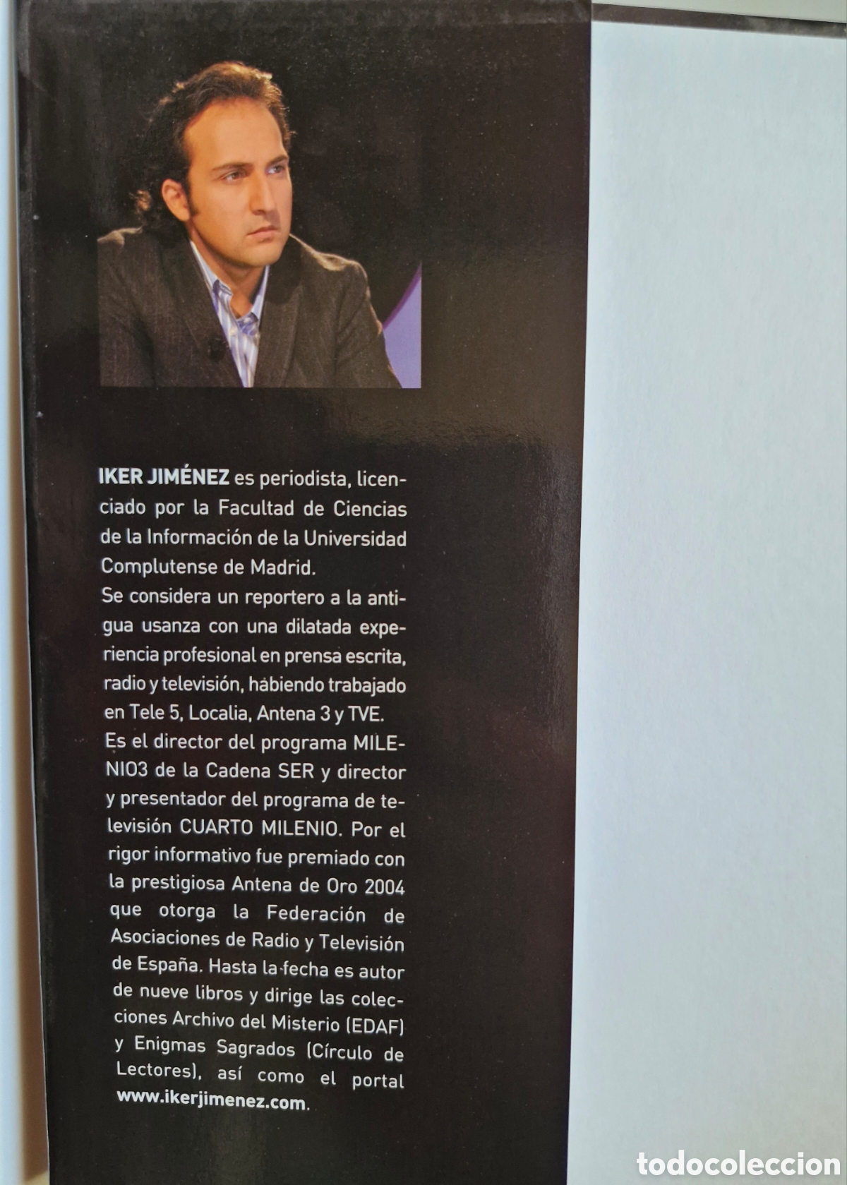 Libros de segunda mano: ENCUENTROS OVNI - Iker Jim&eacute;nez - Foto 2