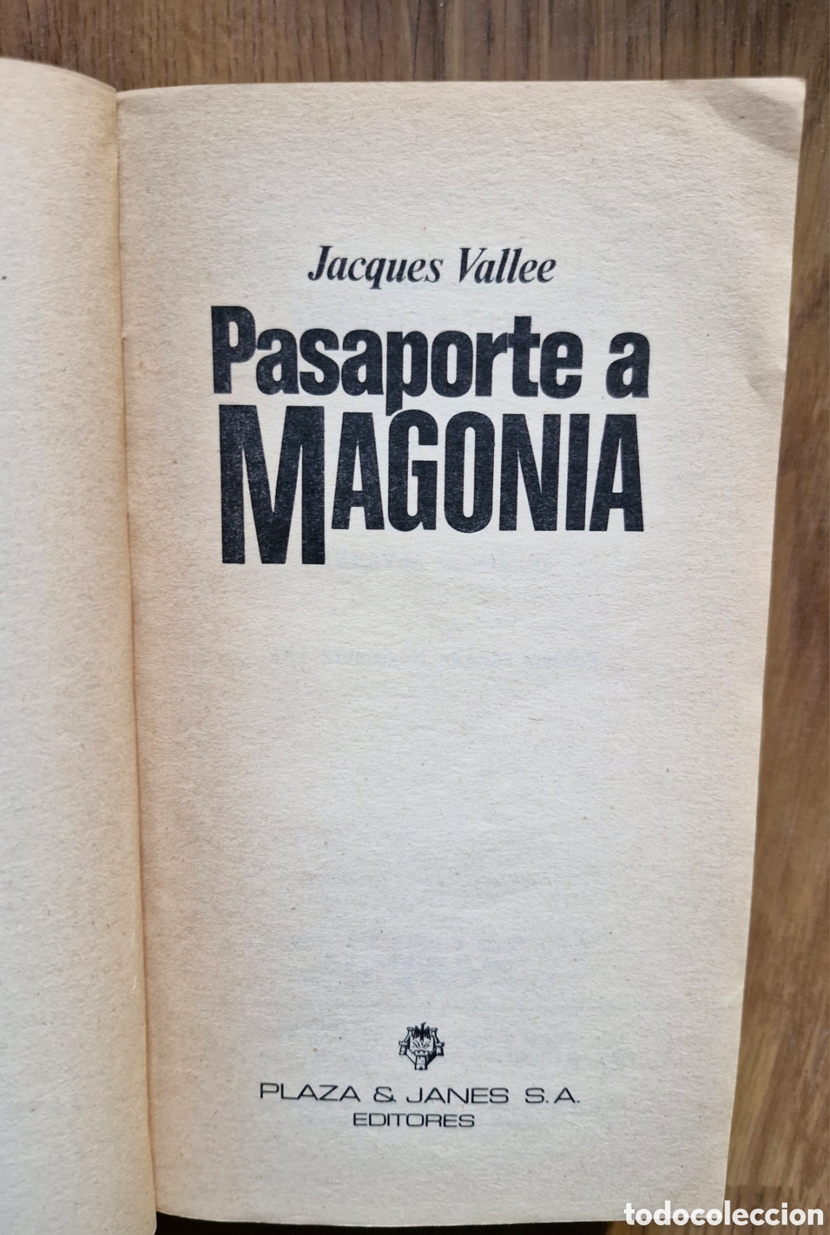 Libros de segunda mano: PASAPORTE A MAGONIA - Jacques Vallee - Foto 2