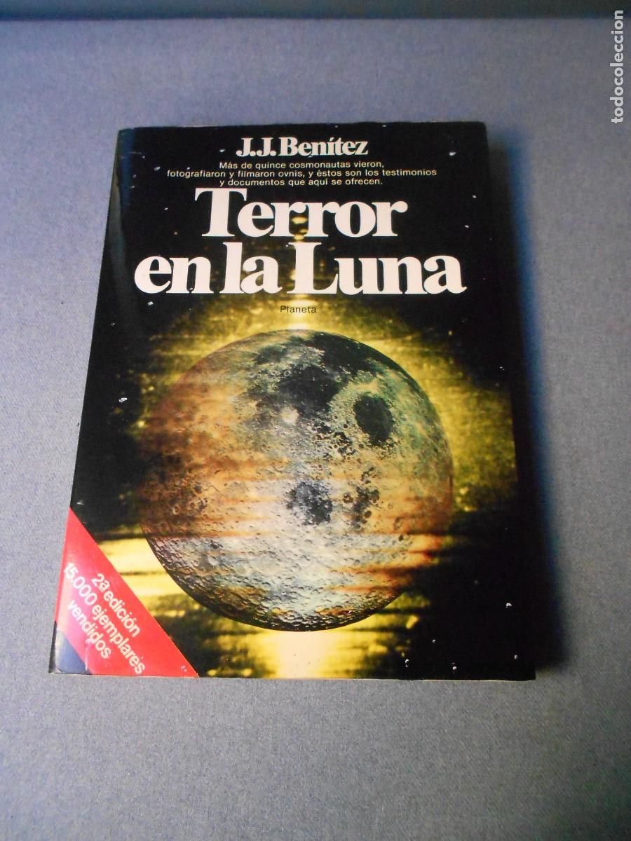 Libros de segunda mano: TERROR EN LA LUNA. EJEMPLAR AUTOGRAFIADO - Foto 1