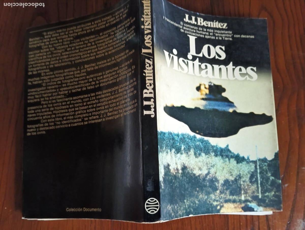 Libros de segunda mano: Los visitantes - J. J. Ben&iacute;tez. - Foto 2