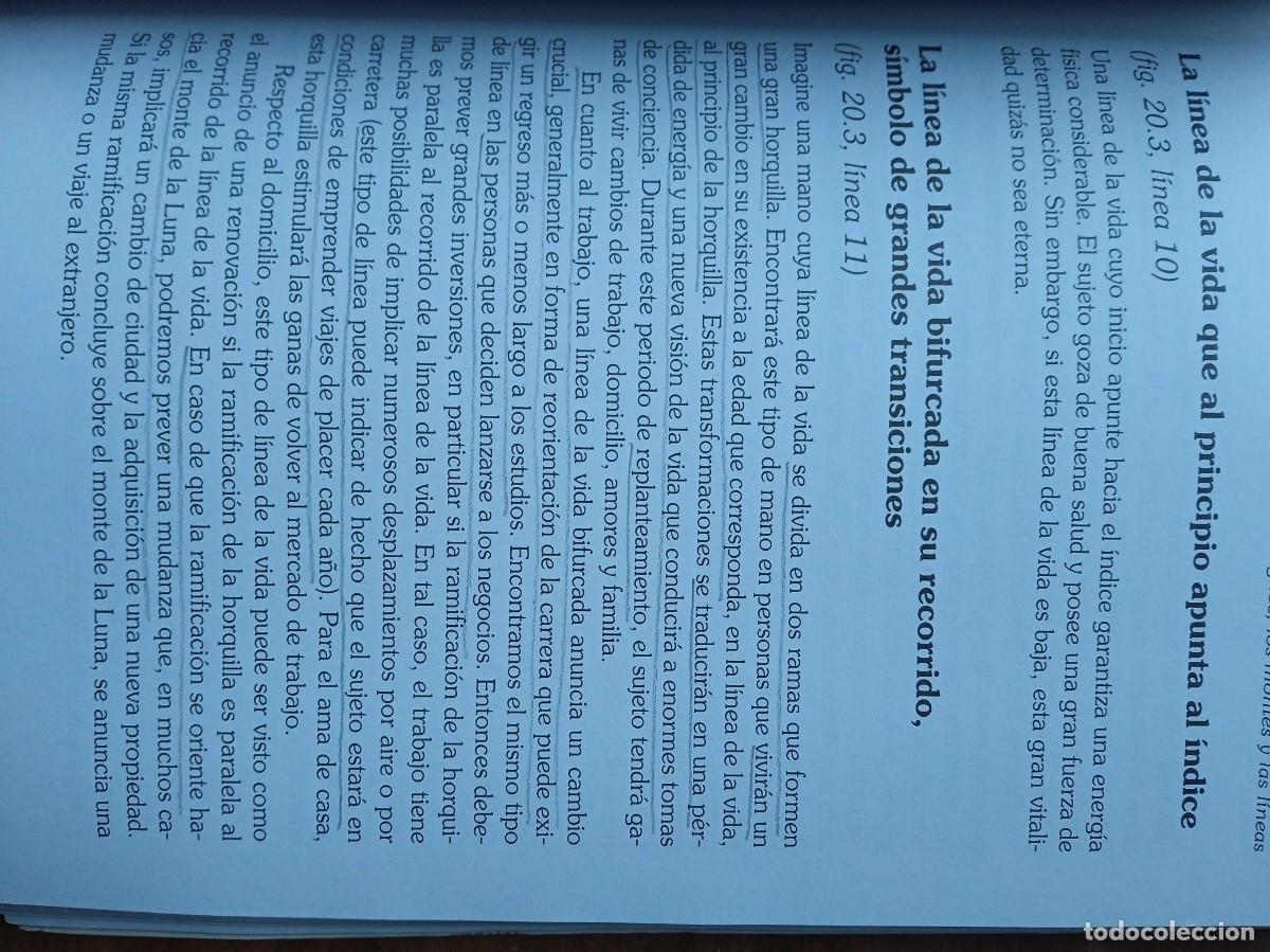 Libros de segunda mano: La vida en las manos, quirologia pr&aacute;ctica - Foto 7
