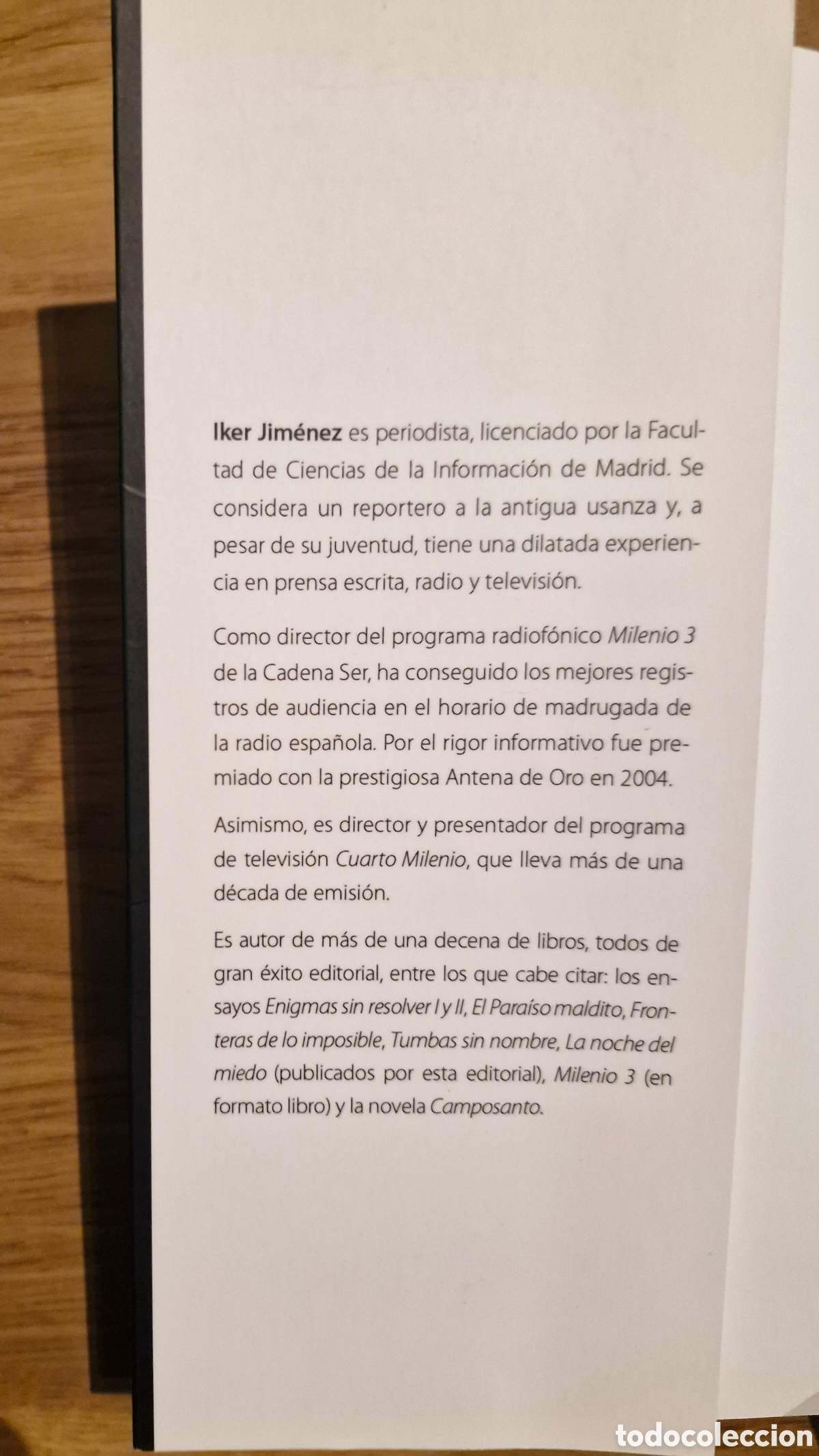 Libros de segunda mano: ENCUENTROS OVNI - Iker Jim&eacute;nez - Foto 2