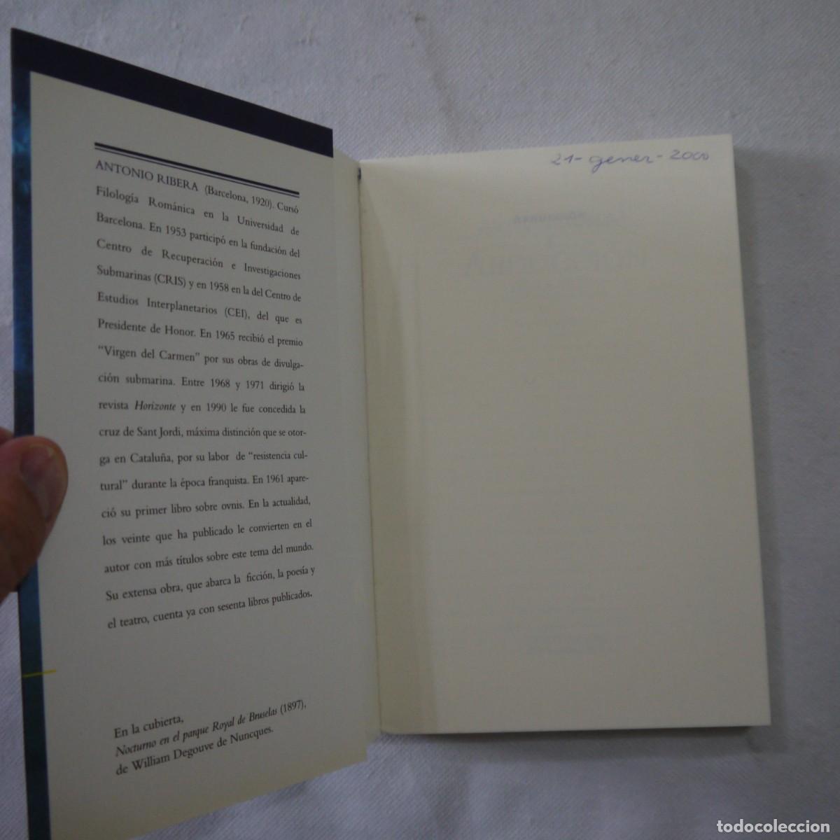 Libros de segunda mano: ABDUCCI&Oacute;N - ANTONIO RIBERA - EDICIONES DEL BRONCE - 1998 - 1.&ordf; EDICI&Oacute;N - Foto 2