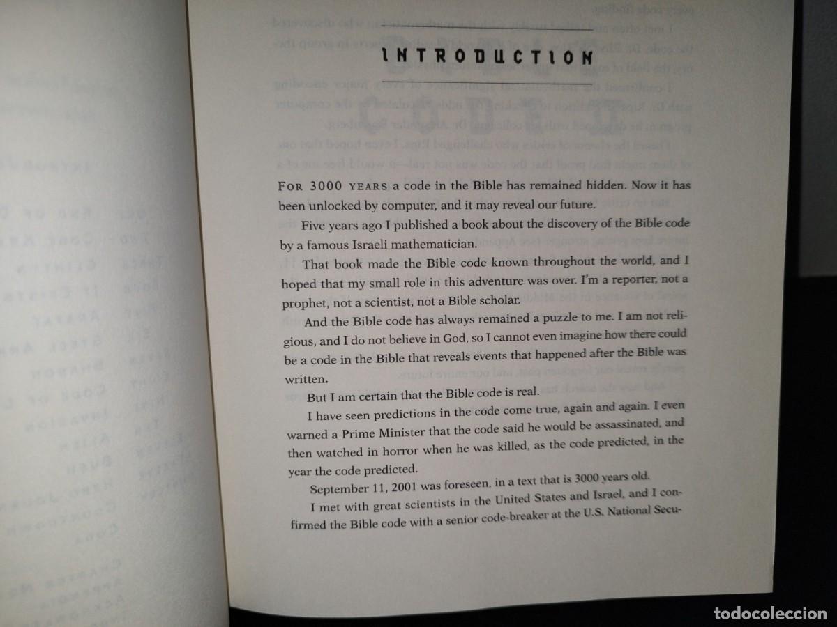 Libros de segunda mano: 154- BIBLE CODE II. THE COUNTDOWN - MICHAEL DROSNIN - PENGUIN GROUP, 2002 - Foto 8