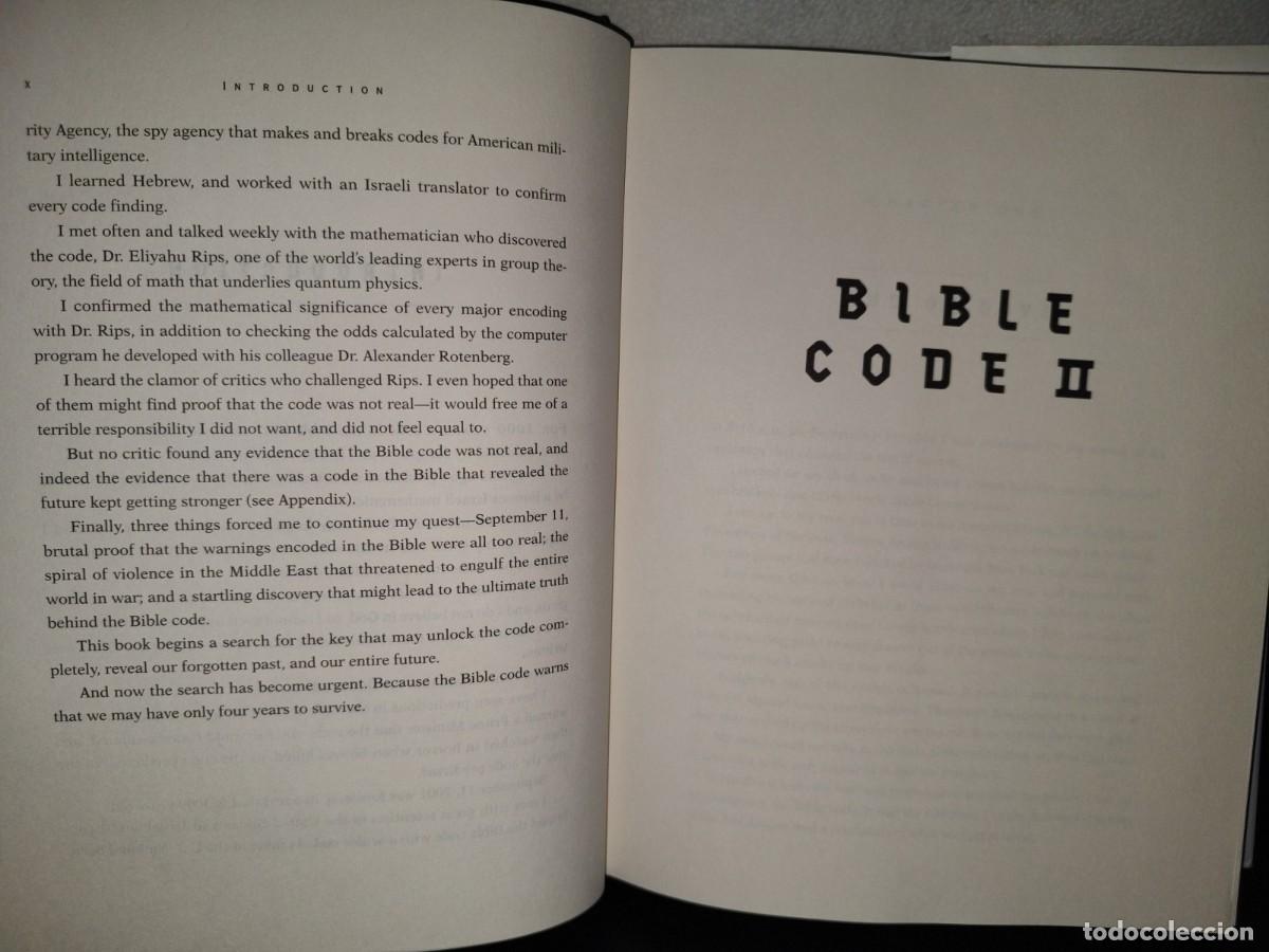 Libros de segunda mano: 154- BIBLE CODE II. THE COUNTDOWN - MICHAEL DROSNIN - PENGUIN GROUP, 2002 - Foto 9