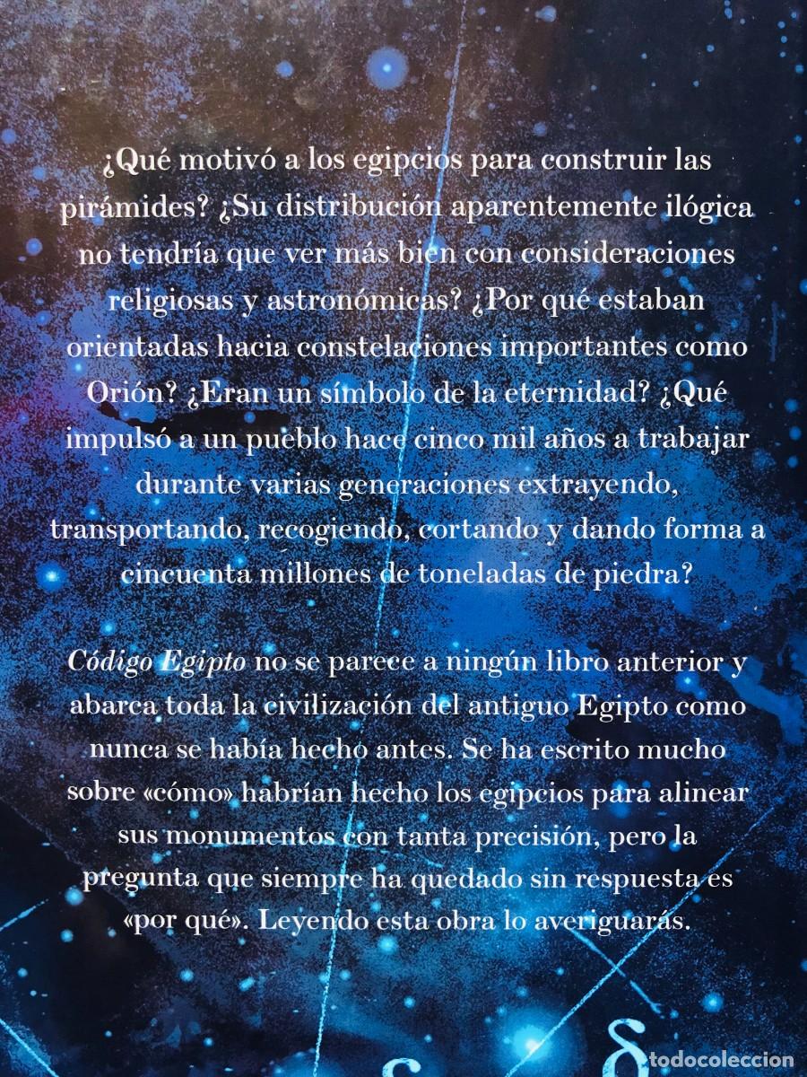 Libros de segunda mano: CODIGO EGIPTO - MARTINEZ ROCA - ROBERT BAUVAL - 2007 - Foto 2