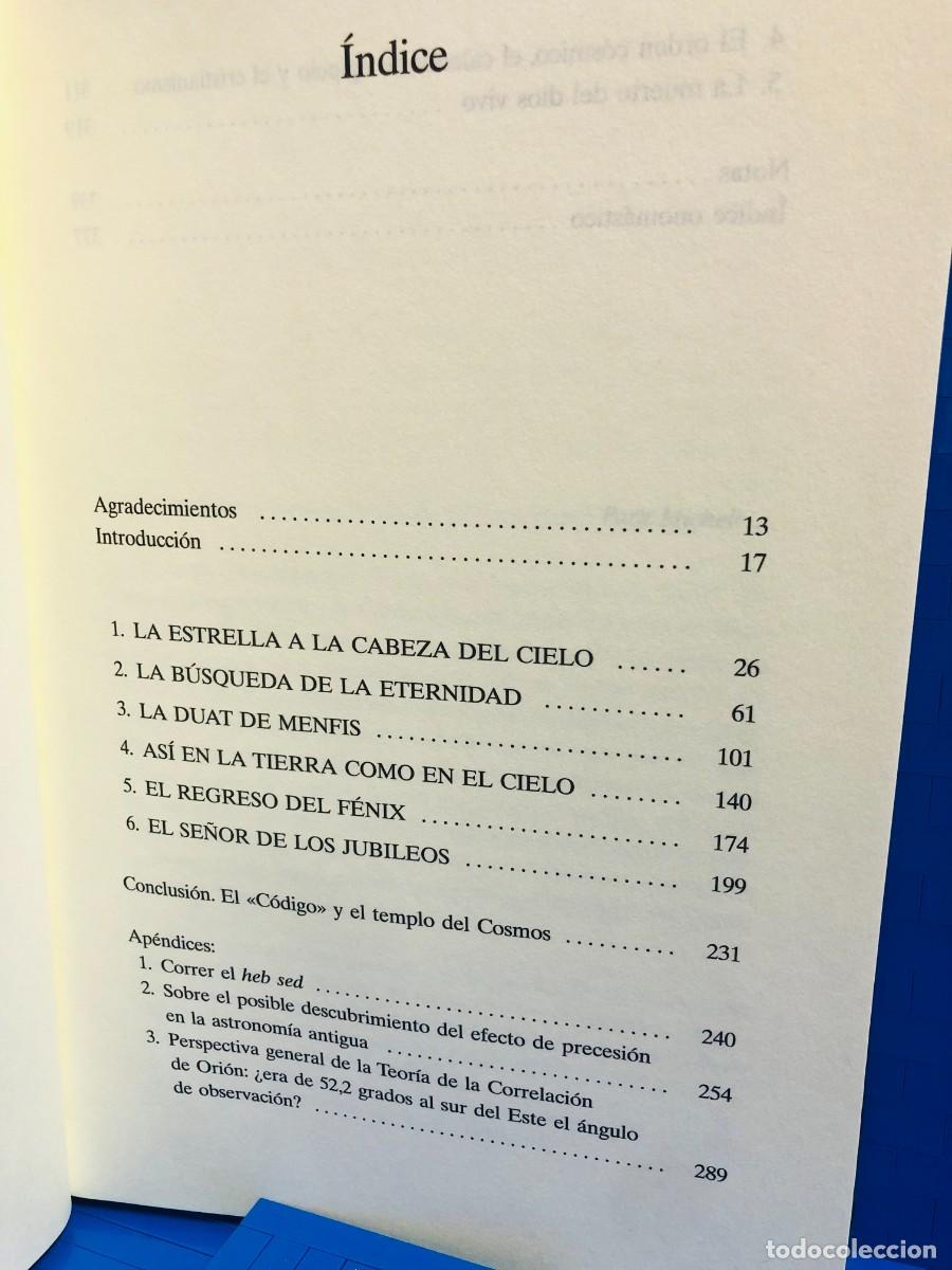 Libros de segunda mano: CODIGO EGIPTO - MARTINEZ ROCA - ROBERT BAUVAL - 2007 - Foto 4