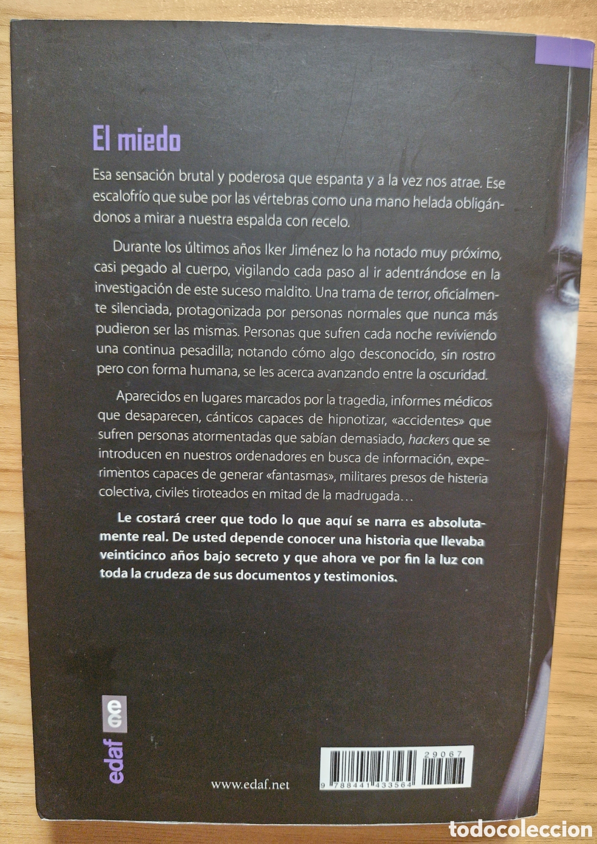 Libros de segunda mano: LA NOCHE DEL MIEDO - Iker Jim&eacute;nez - Foto 7