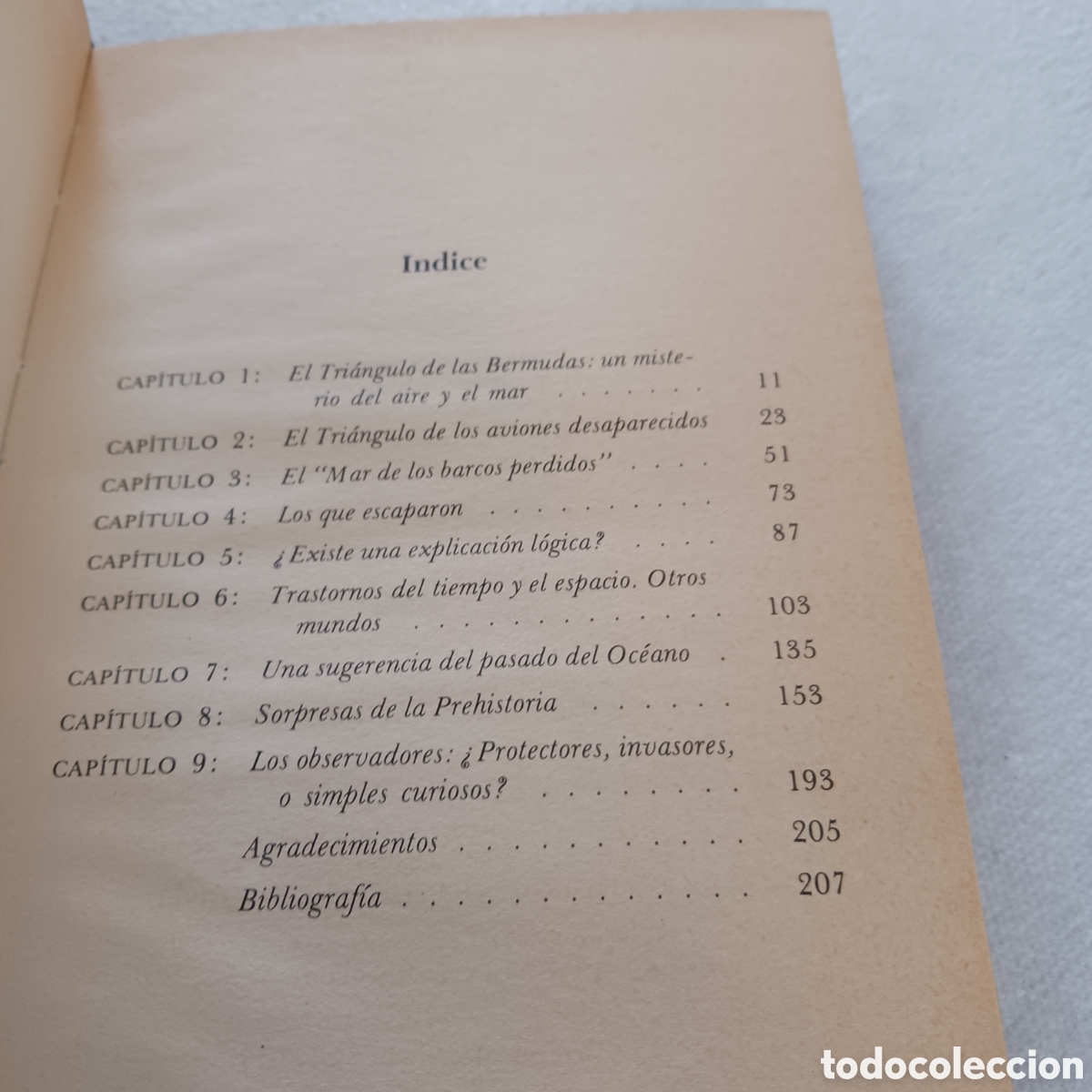 Libros de segunda mano: El Tri&aacute;ngulo de las Bermudas de Charles Berlitz - Foto 6