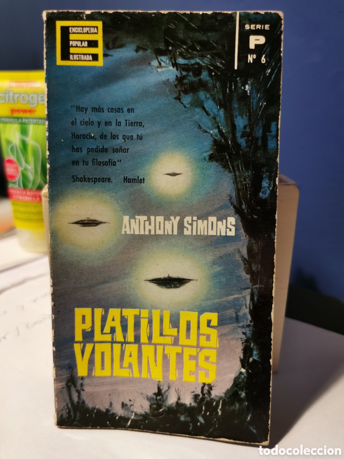 Libros de segunda mano: Platillos volantes. Anthony Simons 1962 - Foto 1