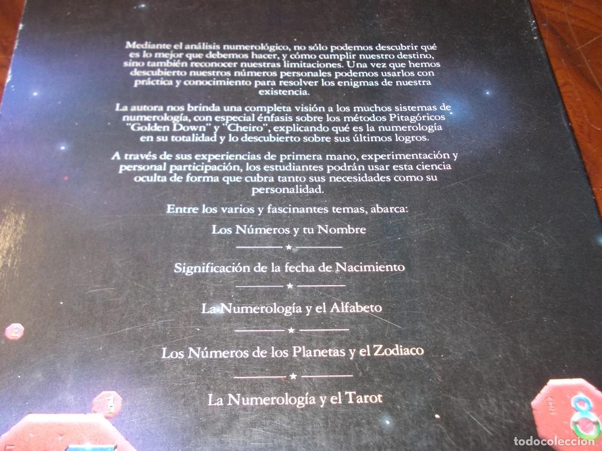 Libros de segunda mano: Manual pr&aacute;ctivo de numerolog&iacute;a. Julia Line. Edaf 1.986. Como entender y usar el poder de los n&uacute;meros - Foto 2