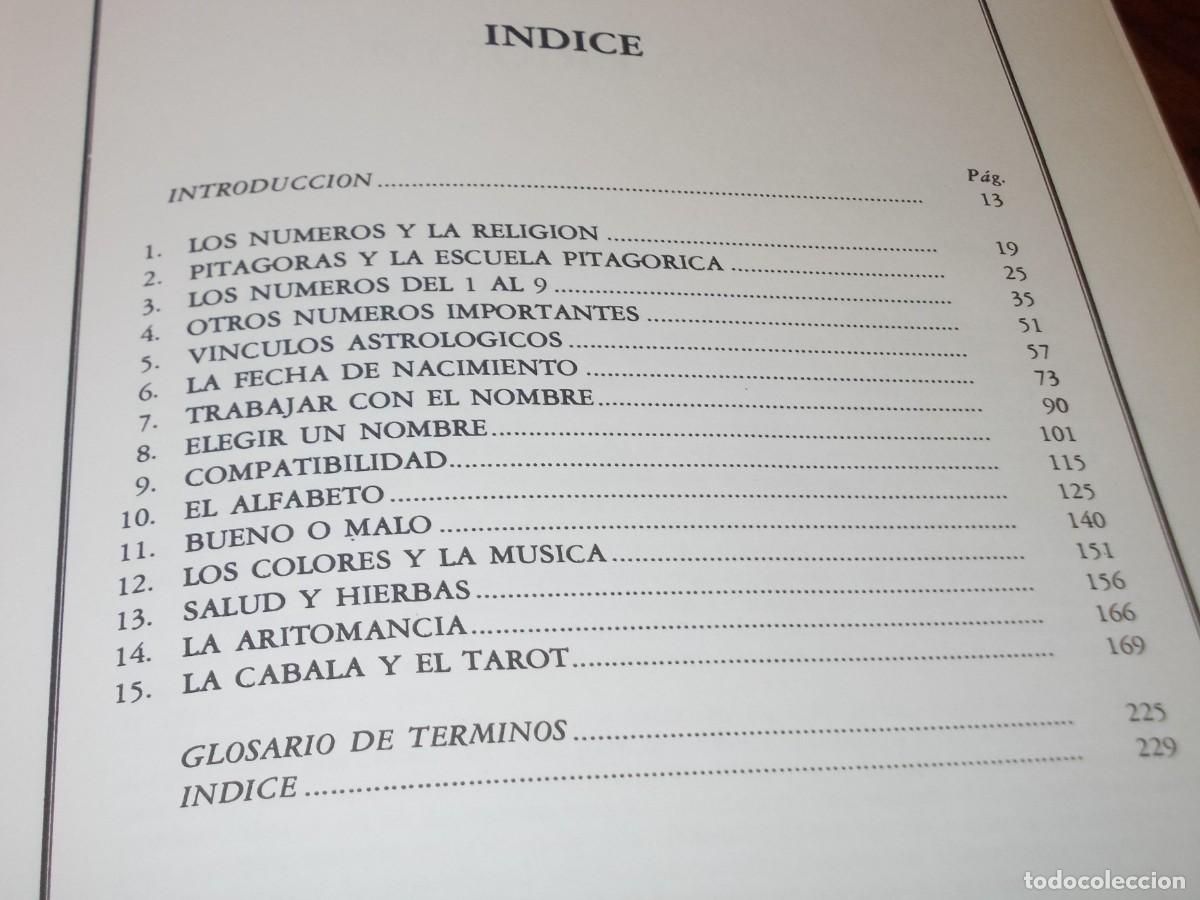 Libros de segunda mano: Manual pr&aacute;ctivo de numerolog&iacute;a. Julia Line. Edaf 1.986. Como entender y usar el poder de los n&uacute;meros - Foto 3