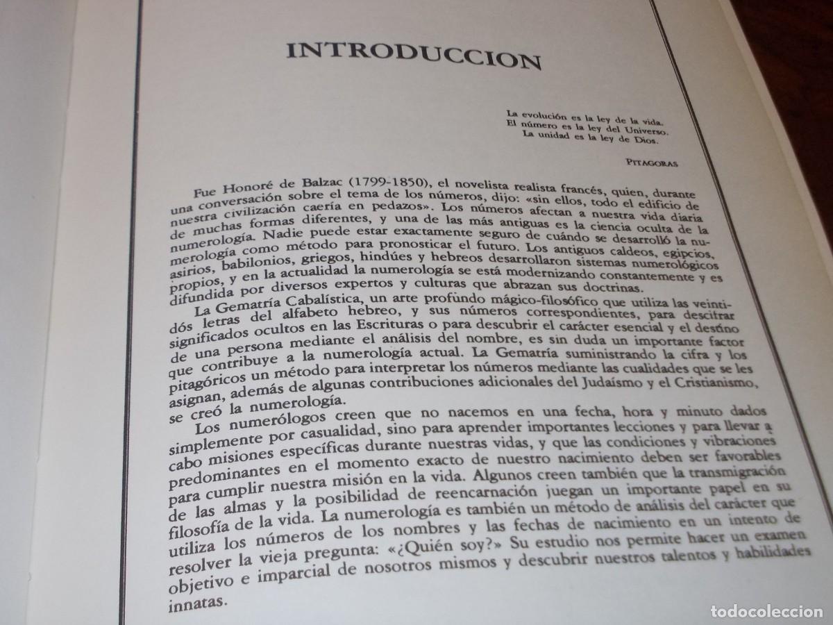 Libros de segunda mano: Manual pr&aacute;ctivo de numerolog&iacute;a. Julia Line. Edaf 1.986. Como entender y usar el poder de los n&uacute;meros - Foto 4