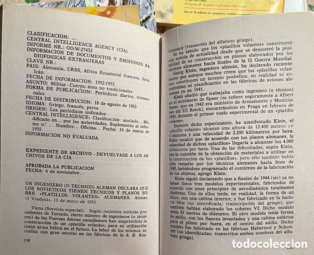 Libros de segunda mano: INFORME de AVISTAMIENTOS - Foto 4