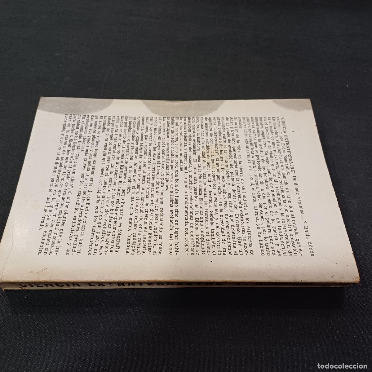 Libros de segunda mano: CIENCIA EXTRATERRESTRE/ROMANIUK. - Foto 4